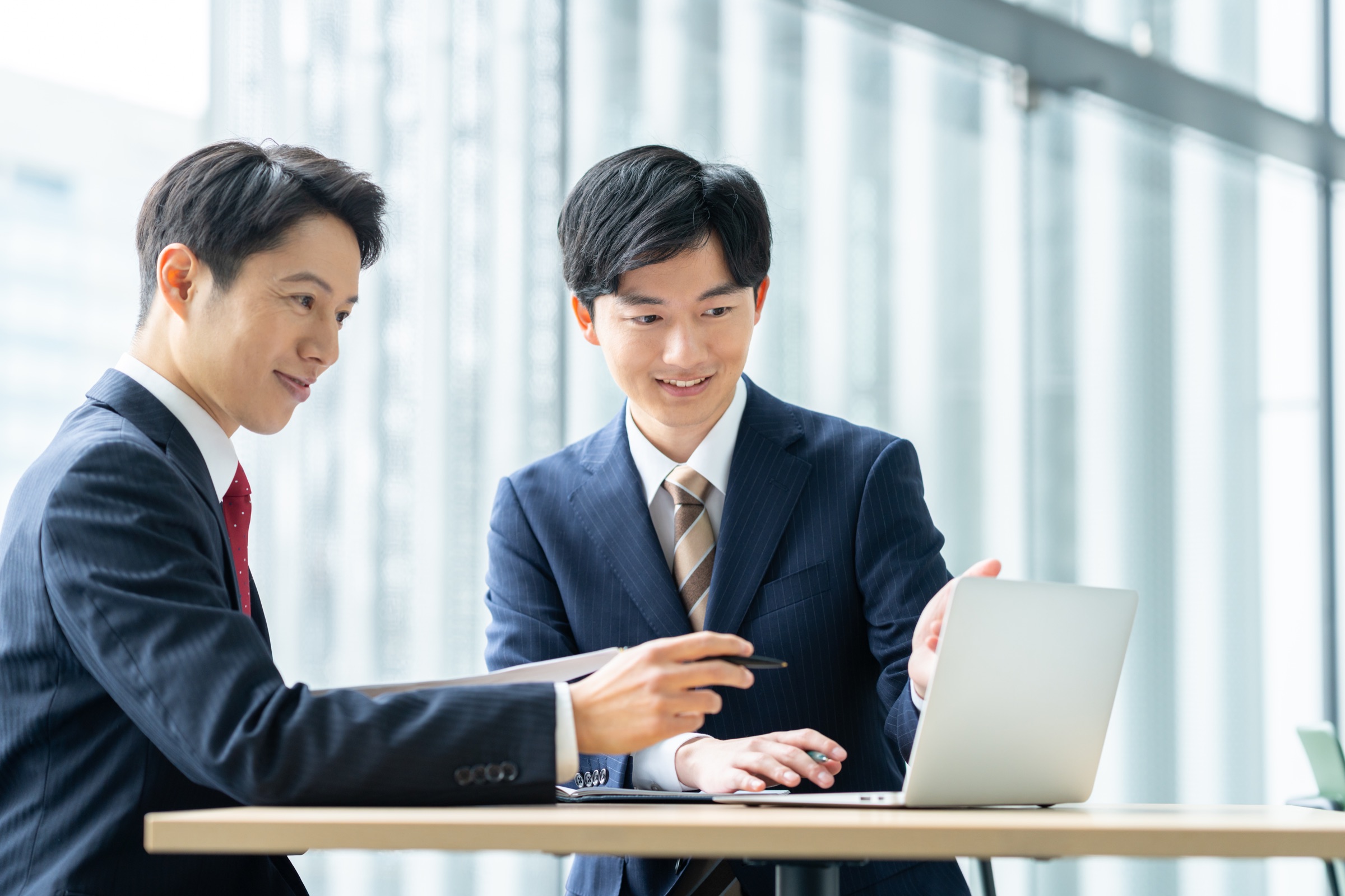 継続的な教育伴走の打ち合わせイメージ